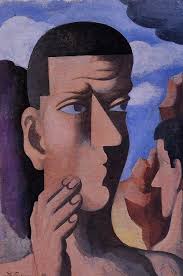 Place of Creation: France. Style: Cubism. Genre: mythological painting. Gallery: Private Collection. Tags: Greek-and-Roman-Mythology, Castor, Pollux ... - castor-and-pollux-1922