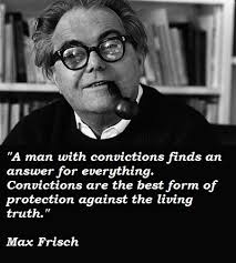 Finest three renowned quotes by max frisch pic Hindi via Relatably.com