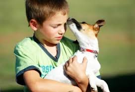 Resultado de imagen de PERRO ASISTENCIA A NIÑOS