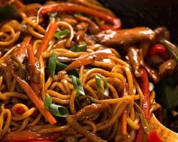 Image of Lo Mein rice noodles