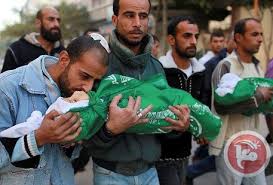 Image result for dead palestinian children