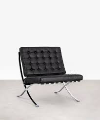 Chaise Barcelona Nordique | Cuir naturel | Northdeco