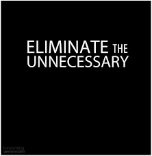 Eliminate the Unnecessary | St Albert Chiropractors Dr. Ed Osburn ... via Relatably.com