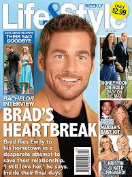 &quot;Bachelor&quot; couple Brad Womack and Emily Maynard reportedly spent last weekend trying to save their relationship, Life &amp; Style magazine reports. - brad-emily-cover
