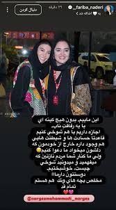 فریبا نادری: مخلص بچه‌های ونک هم هستم