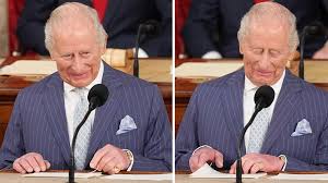 Kung Charles historiska tal i kongressen – fick stående ovationer