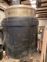 8000 Gallon Vertical Fiberglass Tanks (Pair), 1999 ...