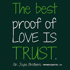 Picture Quote about love and trust - Inspirational Quotes about ... via Relatably.com