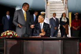 Image result for images of obama's trip to kenya 2015