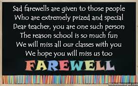 Farewell Poems for Teacher: Goodbye Poems for Teacher ... via Relatably.com