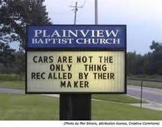 Church Marquee Sayings on Pinterest | Funny Church Signs, Church ... via Relatably.com