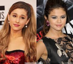Image result for selena gomez, ariana grande, justin bieber