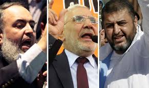 Abou Ismael, Aboul fetouh, ElShateer. The three major Islamist presidential contenders (clockwise): Abu-Ismail, Abul-Fotoh and El-Shater (Photo: Ahram ... - 2012-634690645151495031-149