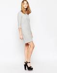 Structured shift dress