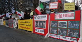 Image result for ‫تظاهرات نه به روحانی‬‎