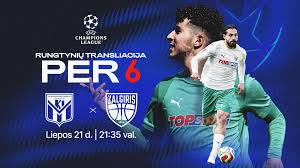 FK „Kauno Žalgirio“ UEFA Čempionų lygos rungtynės – TV6 eteryje