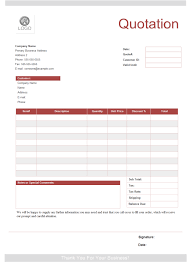 Quote Form Templates - Free Download via Relatably.com