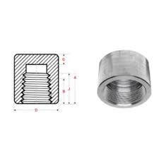 Ss 304 2 Inch Threaded Cap at Best Price in Mumbai | Nine ...