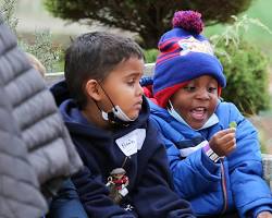 Image of Students on a field trip