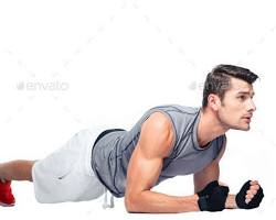 man doing exercise
