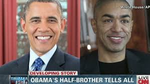 Image result for mark obama half brother
