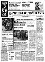 ND-Archiv: 27.09.1965: Beifall für Heinz Erbstößer