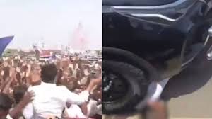 Andhra Pradesh shocker: Elderly man crushed to death by former CM Jagan Mohan Reddy’s convoy; rally conti