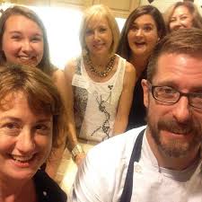 Southern Living Test Kitchen “selfie” w/ FHM partner Nancy McNulty &amp; SL&#39;s Robby Melvin, FHM intern Cat Royka, bloggers Rhoda Vickers &amp; Beth Bryan w/ FHM ... - Resized-Selfie