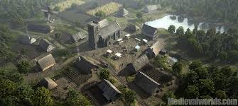 Résultat de recherche d'images pour "medieval village"