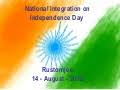NATIONAL INTEGRATION via Relatably.com