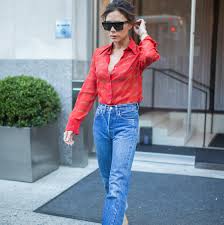 Victoria Beckham's new high-street collection includes flattering "sculptural" jeans