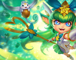 Obraz: Lulu, postać League of Legends