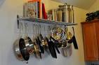 Ikea pot rack
