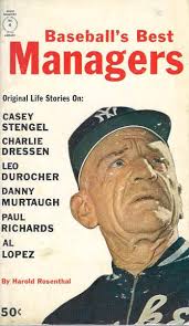Baseball&#39;s Best Managers by Harold Rosenthal (#4, 1961), includes articles on Casey Stengel, Leo Durocher, Danny Murtaugh, ... - paperb45