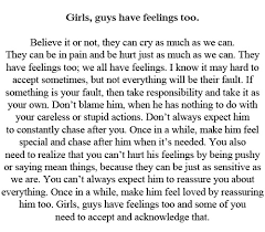 guys have feelings too | Quotes | Pinterest | Feelings and Guys via Relatably.com