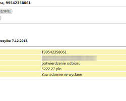 Obraz: Treść wiadomości phishingowej