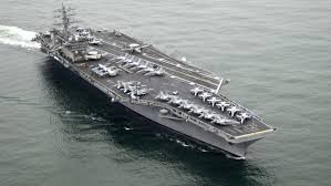 EUA enviam porta-aviões para exercício naval com escala no Brasil