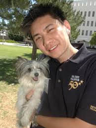 Biology major Robert Tran with Tinkerbell. Biological science major Robert Tran with Tinkerbell. Tinkerbell is back at home after her &quot;excellent adventure&quot; ... - tinkerbell_tran