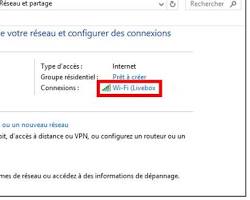 Image de Propriétés sans fil dans Windows 10