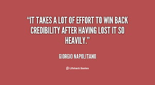 Losing Credibility Quotes. QuotesGram via Relatably.com