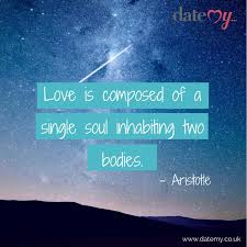 Aristotle love, quotes, soul, companion, stars, relationship ... via Relatably.com