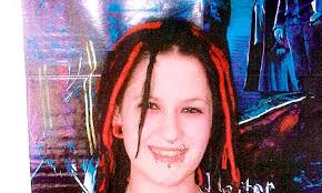 Sophie Lancaster was kicked to death in a park in Lancashire because she was dressed as a goth. Photograph: Lancashire Police/PA - Sophie-Lancaster-court-ca-006