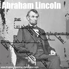 Problem With Internet Quotes Abraham Lincoln. QuotesGram via Relatably.com