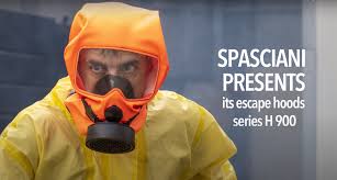 The video of our escape hood series H900 - Spasciani