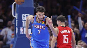 OKC Thunder Announce Starting Five vs. Houston Rockets