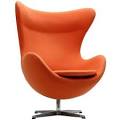 Fauteuil orange design