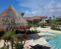 Dreams Playa Mujeres lazy river, AI generated