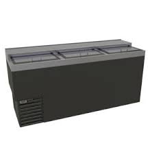 Glastender ST72-S 72" Wide Shallow Well Flat Top Bottle Cooler