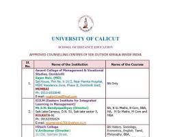 Image of University of Calicut Counselling Centre