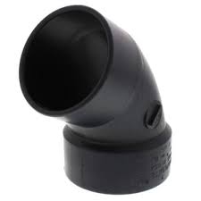 I441200 - Nibco I441200 - 4" SPG x H ABS 60° Street Elbow ...